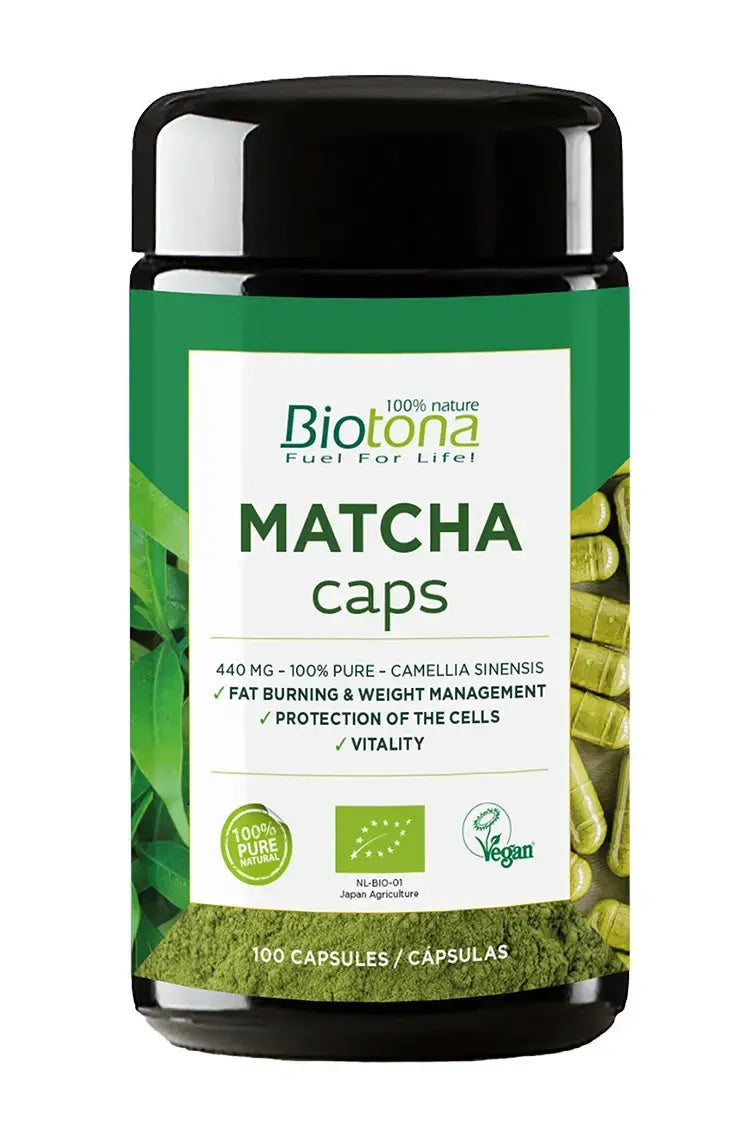 Bio-Matcha-Tee 440 mg/100 Kapseln, 50 Dosen/ <tc>Biotona</tc>