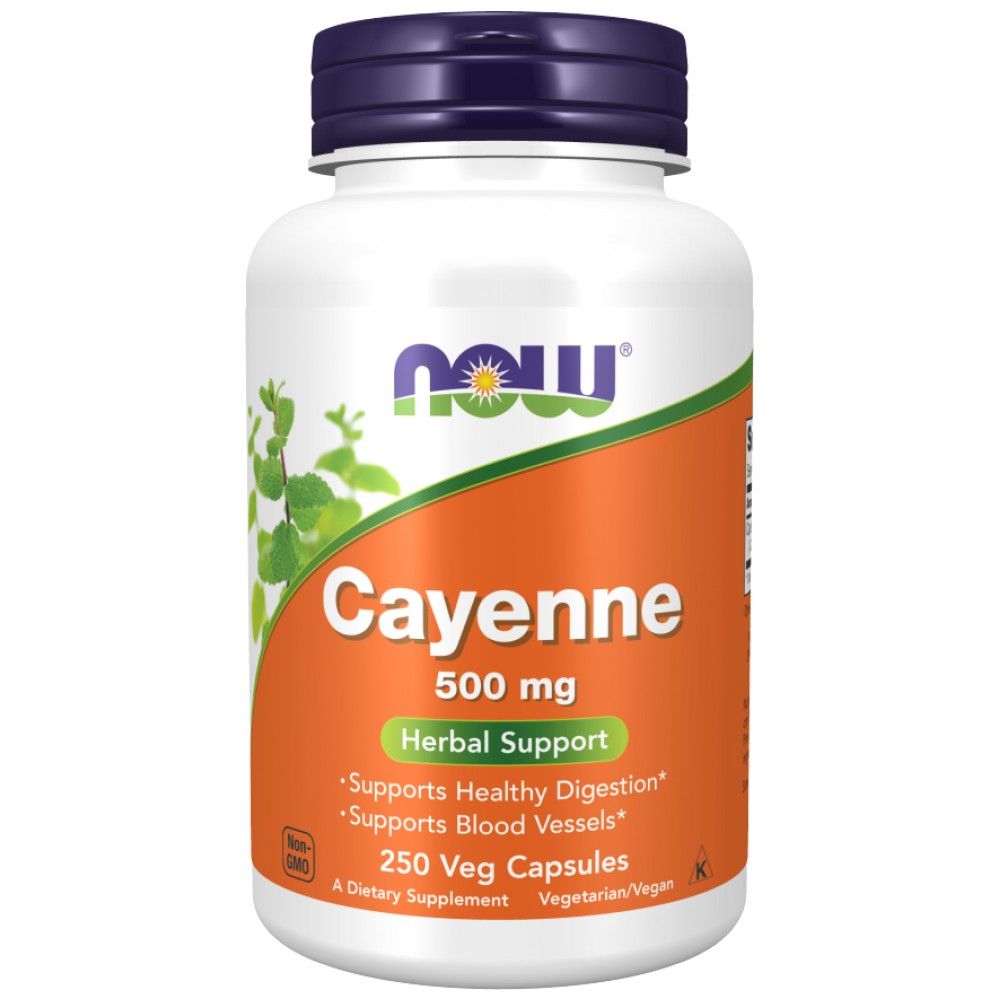 Cayenne 500 mg - 250 Kapseln
