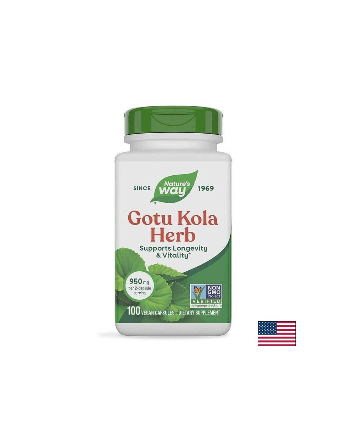 Gotu Kola 475 mg – 100 Kapseln