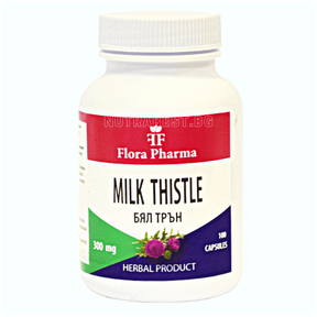 Milk thistle 900 mg /100 capsules, 33 doses/ FLORA FARMA - Nutra Best Europe