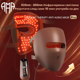 4D-LED-Gesichtsmaske mit Photonentherapie – 82 LEDs x 4 Lichtarten