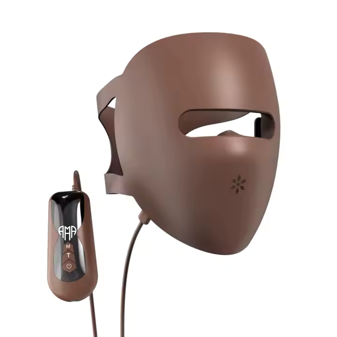 4D-LED-Gesichtsmaske mit Photonentherapie – 82 LEDs x 4 Lichtarten