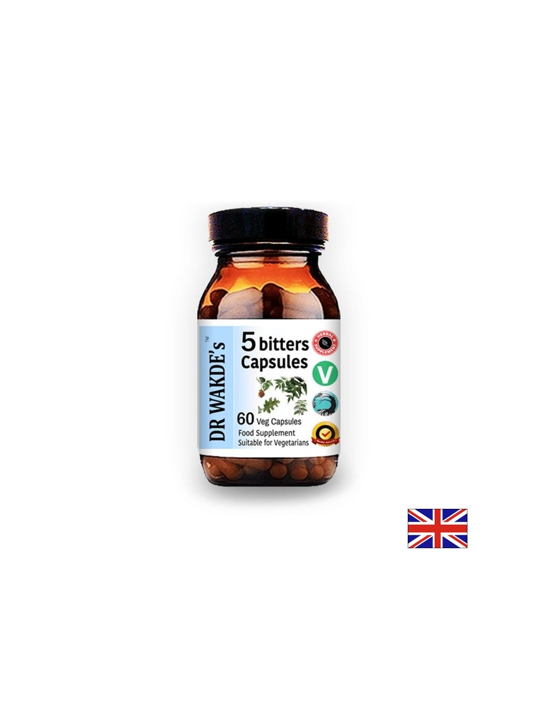 5 Bitters - 5 Bitters Ayurveda, 60 Kapseln DR WAKDE's