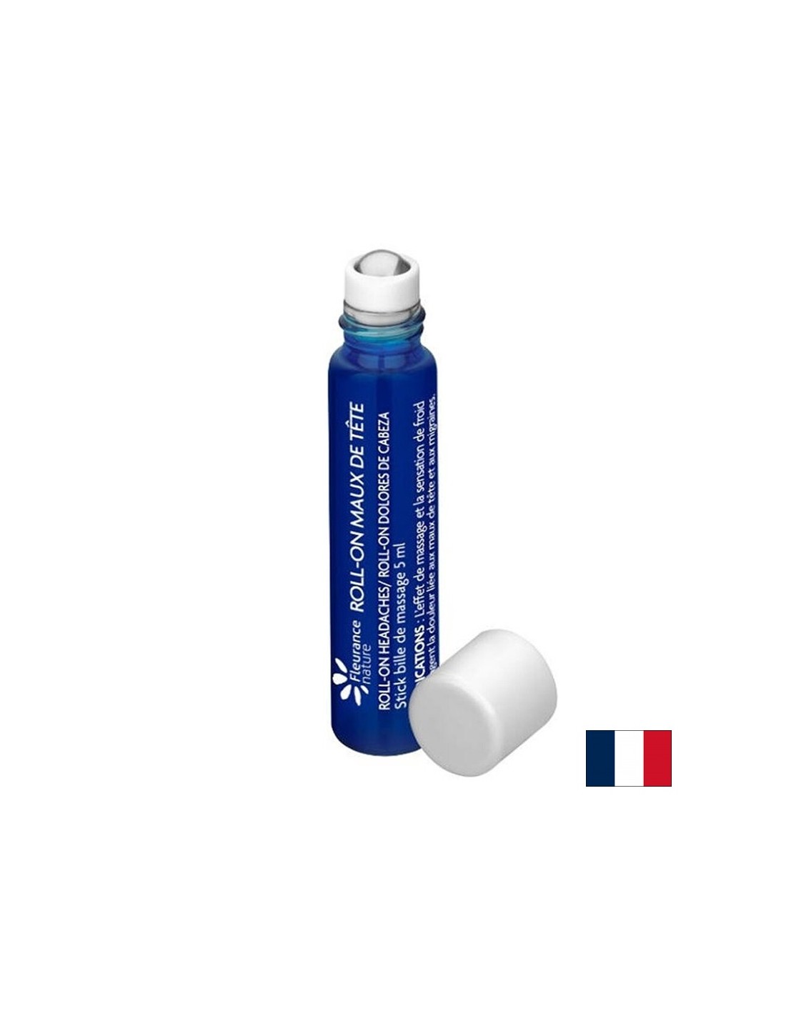 Roll-on mit ätherischen Ölen gegen Kopfschmerzen und Migräne, 5 ml