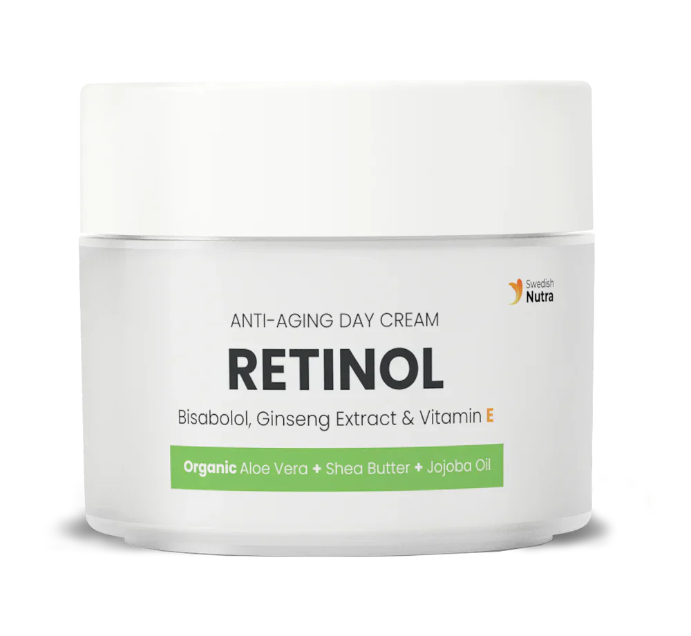 Tagescreme mit Retinol, Hyaluronsäure und Kollagen 50 ml <tc>Swedish Nutra</tc>