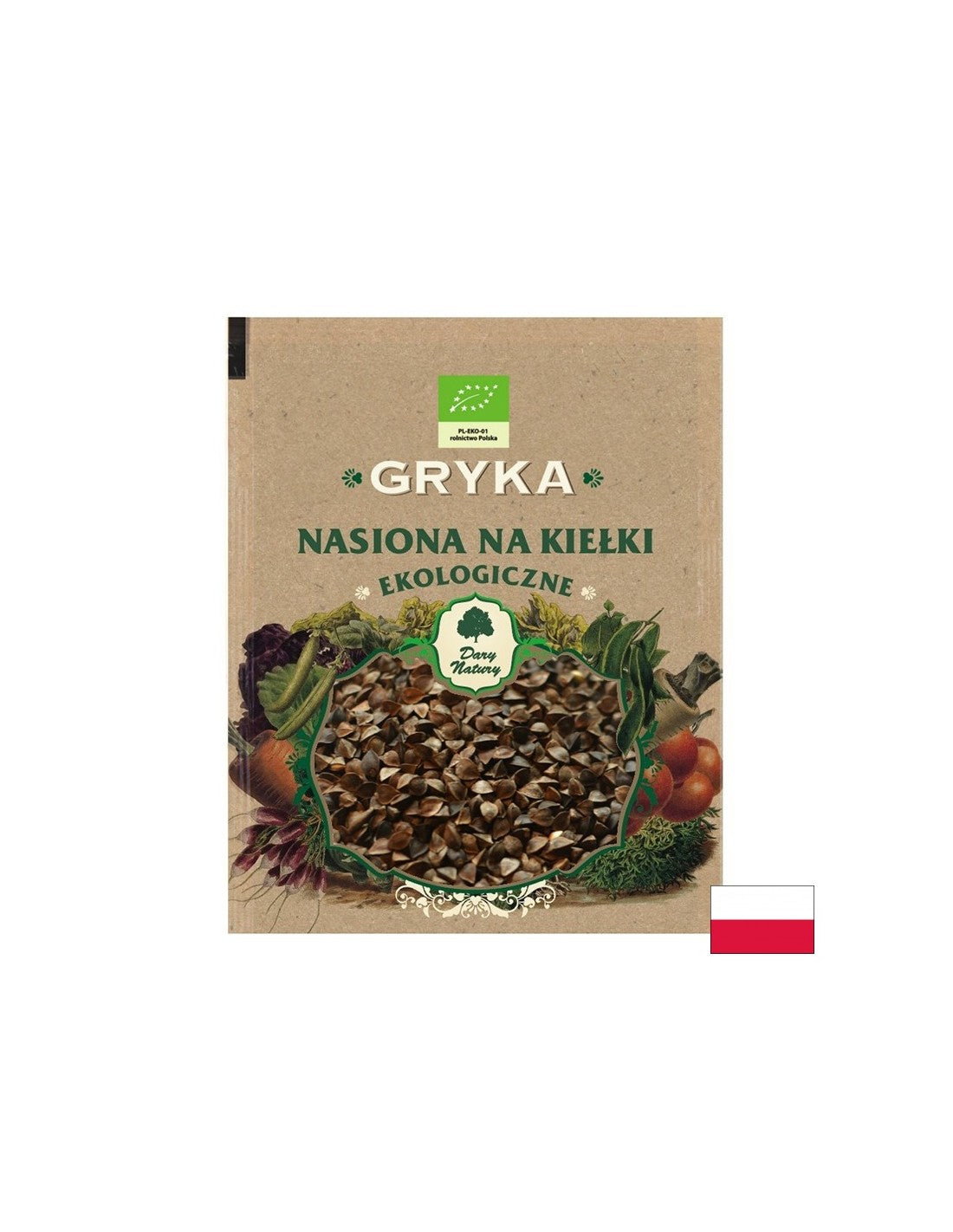 Buchweizen (Sprossensamen) Bio, 50 g <tc>Dary Natury</tc>