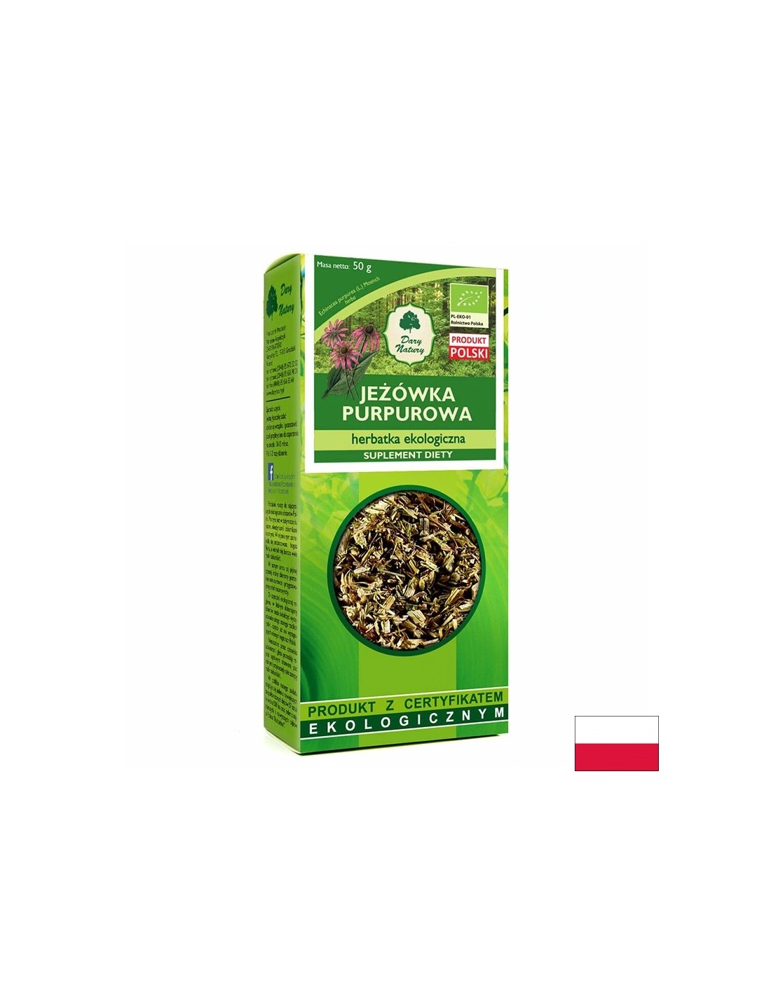 Bio-Echinacea-Tee, 50 g <tc>Dary Natury</tc>