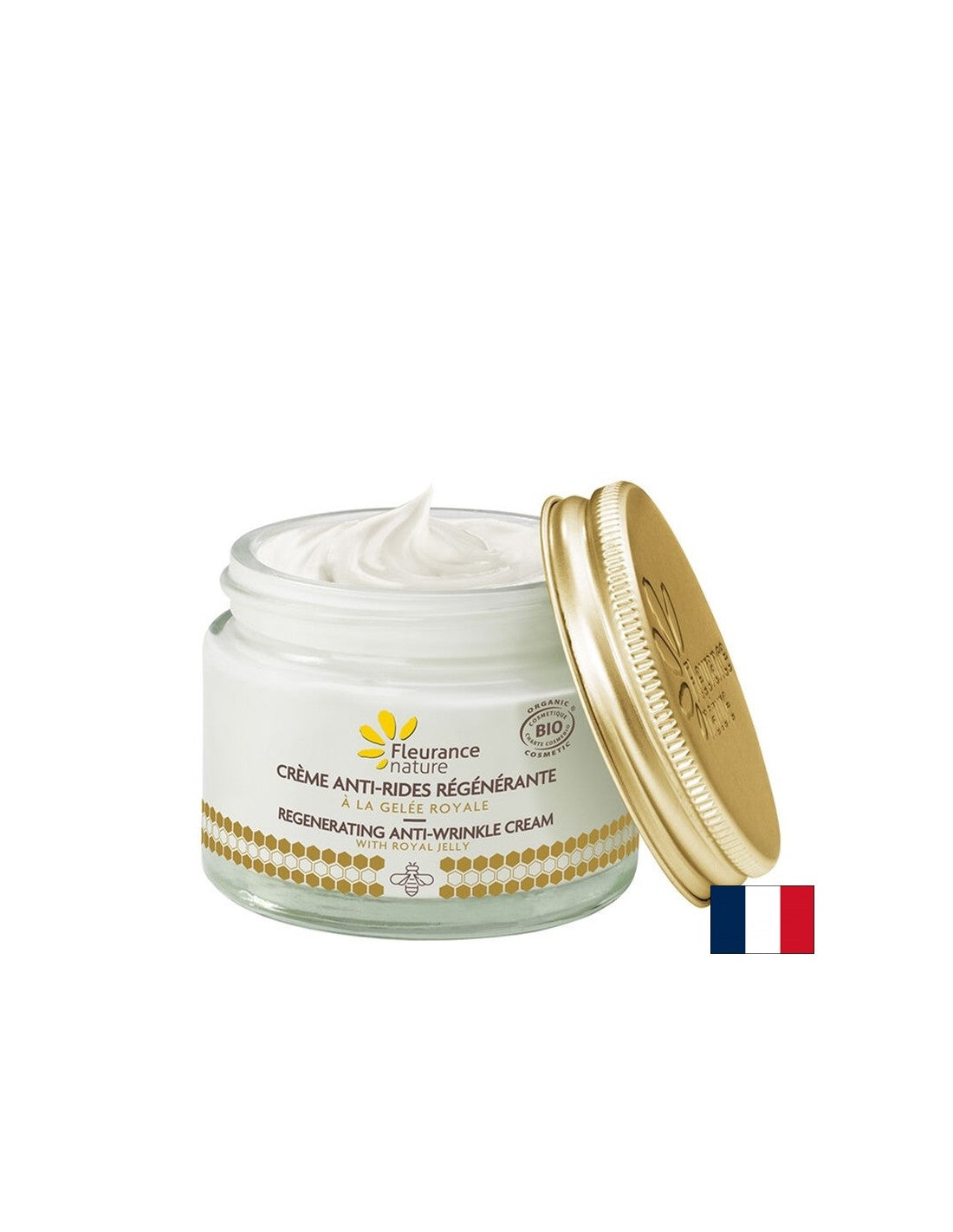 Regenerierende Anti-Aging-Gesichtscreme mit Gelée Royale, 50 ml Fleurance Nature