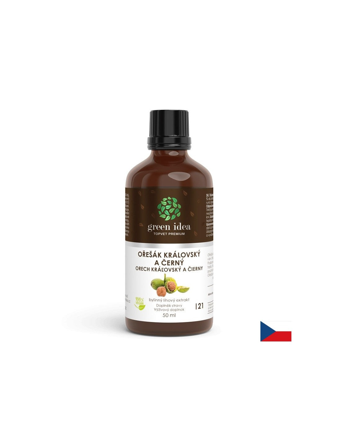 Blutzucker- und Cholesterinkontrolle – Walnuss, 50 ml Tinktur