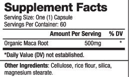 MACA Bio 500 mg/60 Kapseln