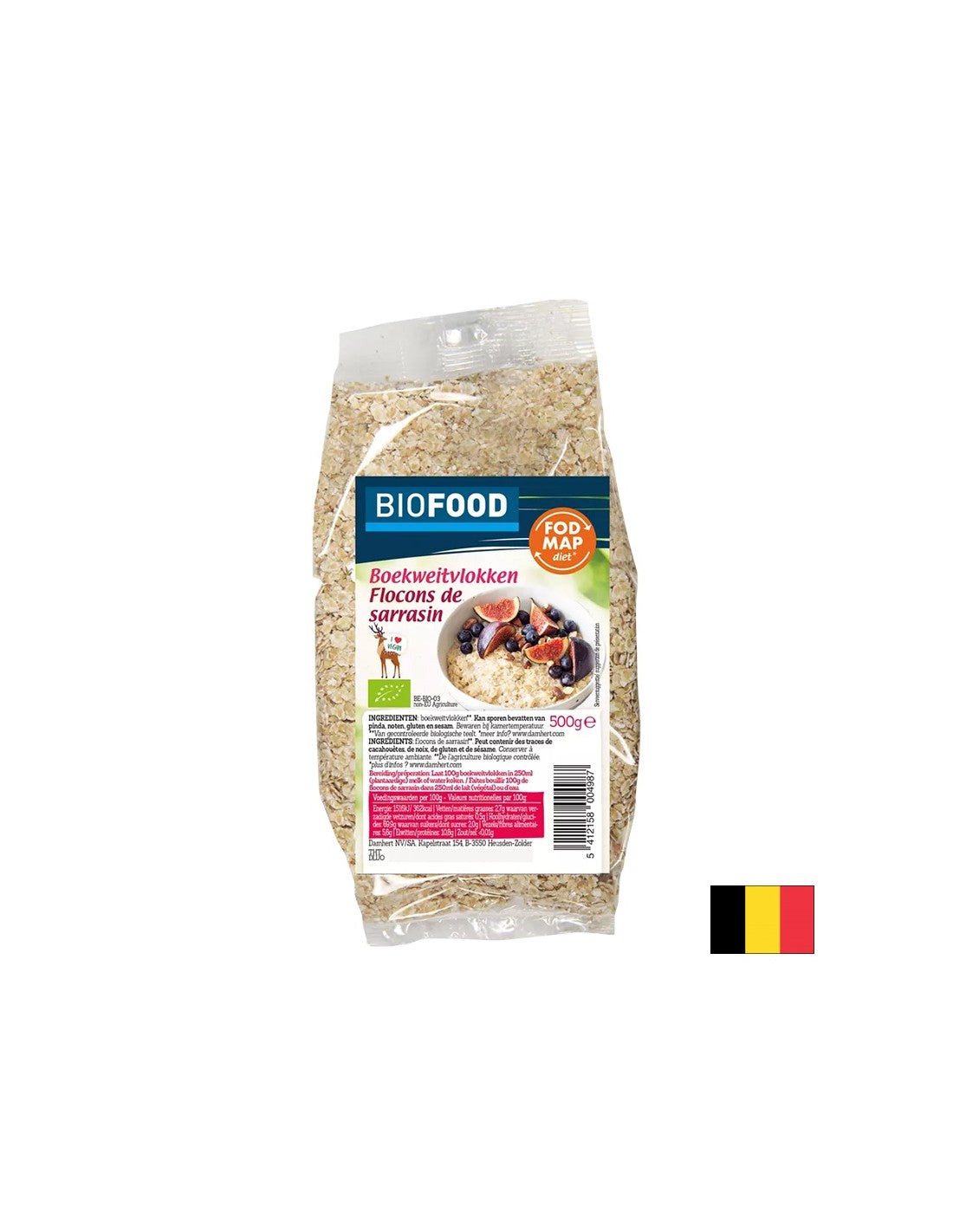 Buchweizenflocken, BIO, 500 g