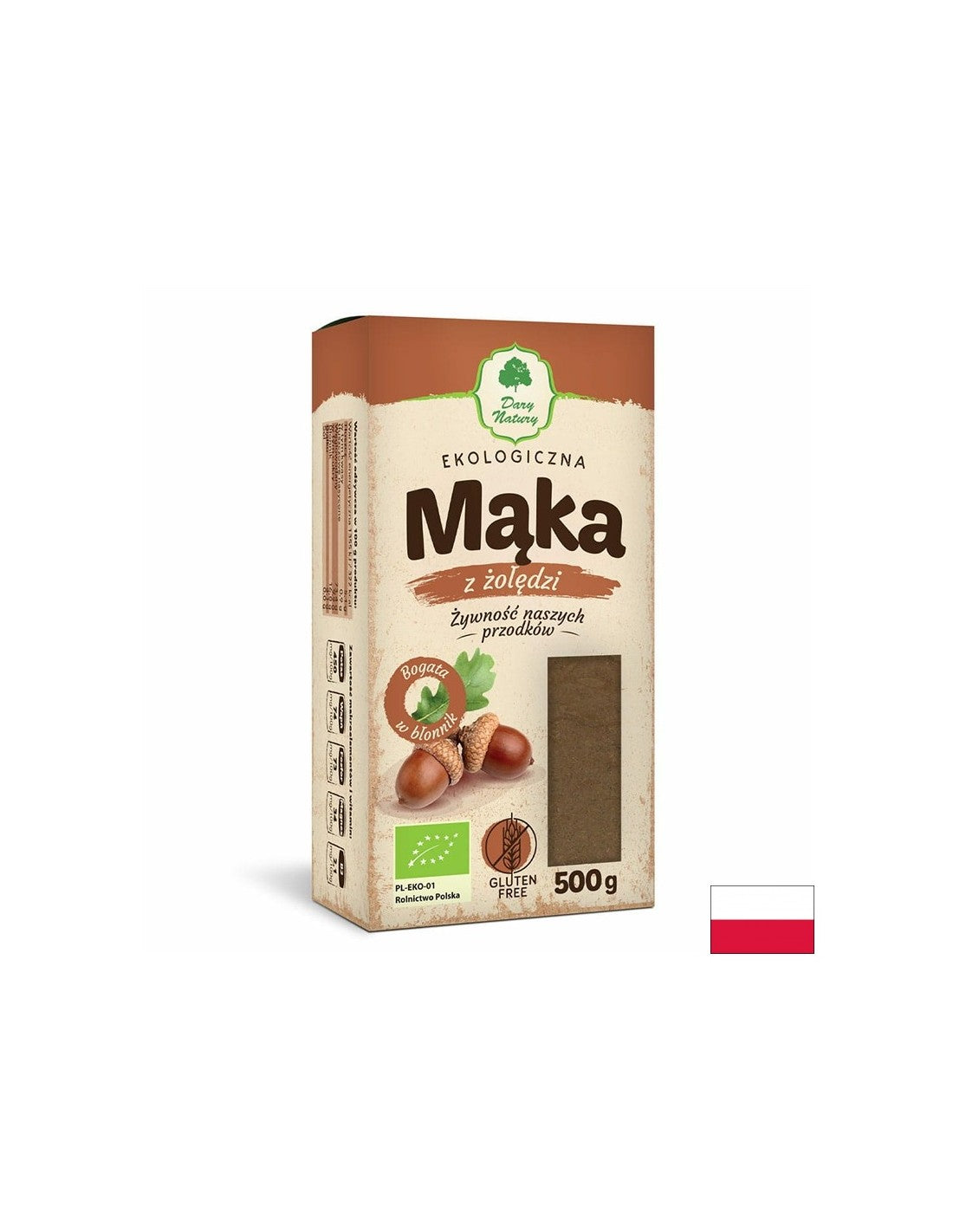 Bio-Eichelmehl, 500 g <tc>Dary Natury</tc>