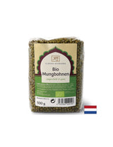 Grüne Mungobohnen (ungebleicht), Bio, 500 g