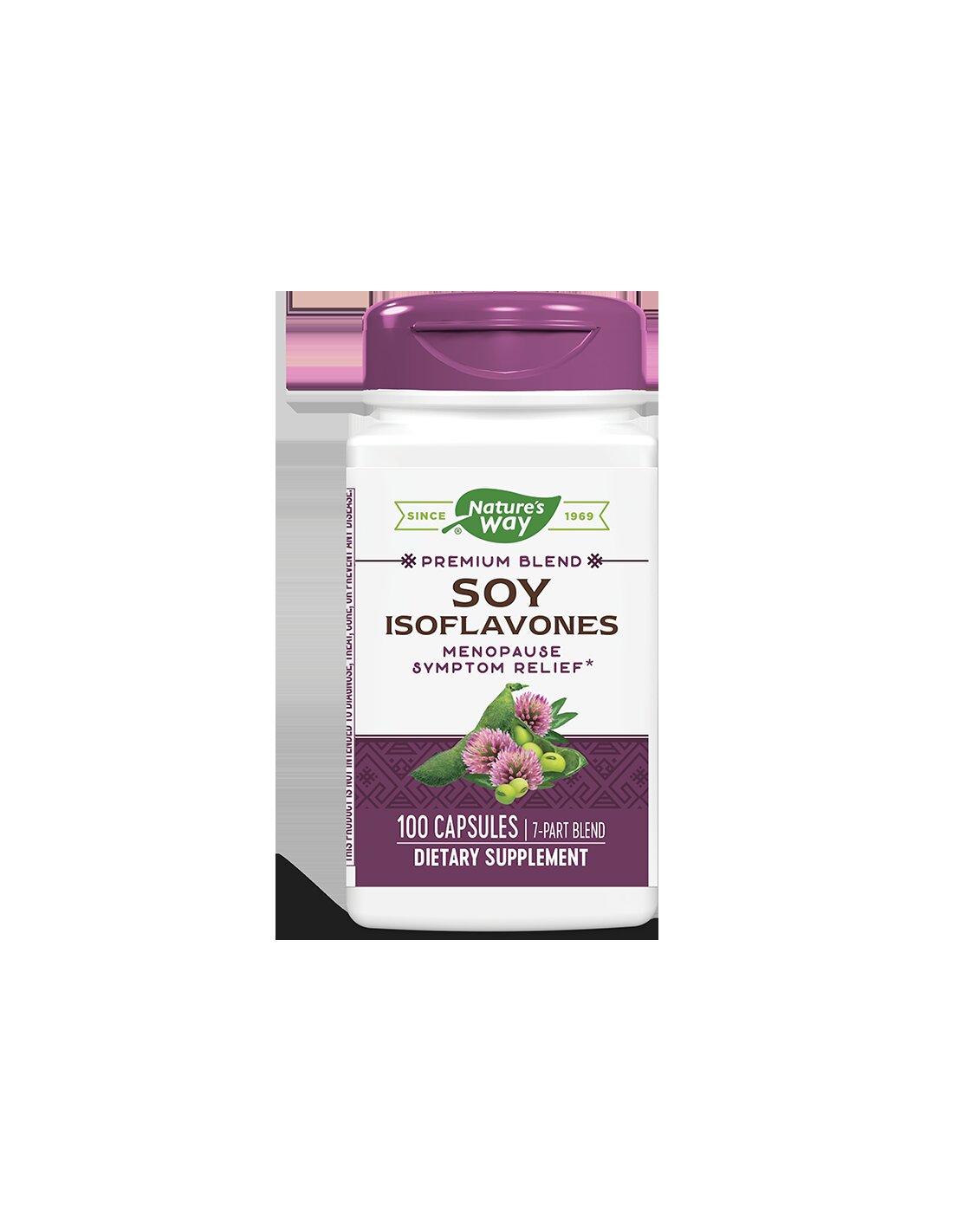 Soja-Isoflavone – Premium-Formel – Für die Wechseljahre, 500 mg, 100 Kapseln