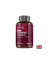 Harngesundheit – Cranberry 500 mg + Vitamin C 100 mg, 180 Kapseln