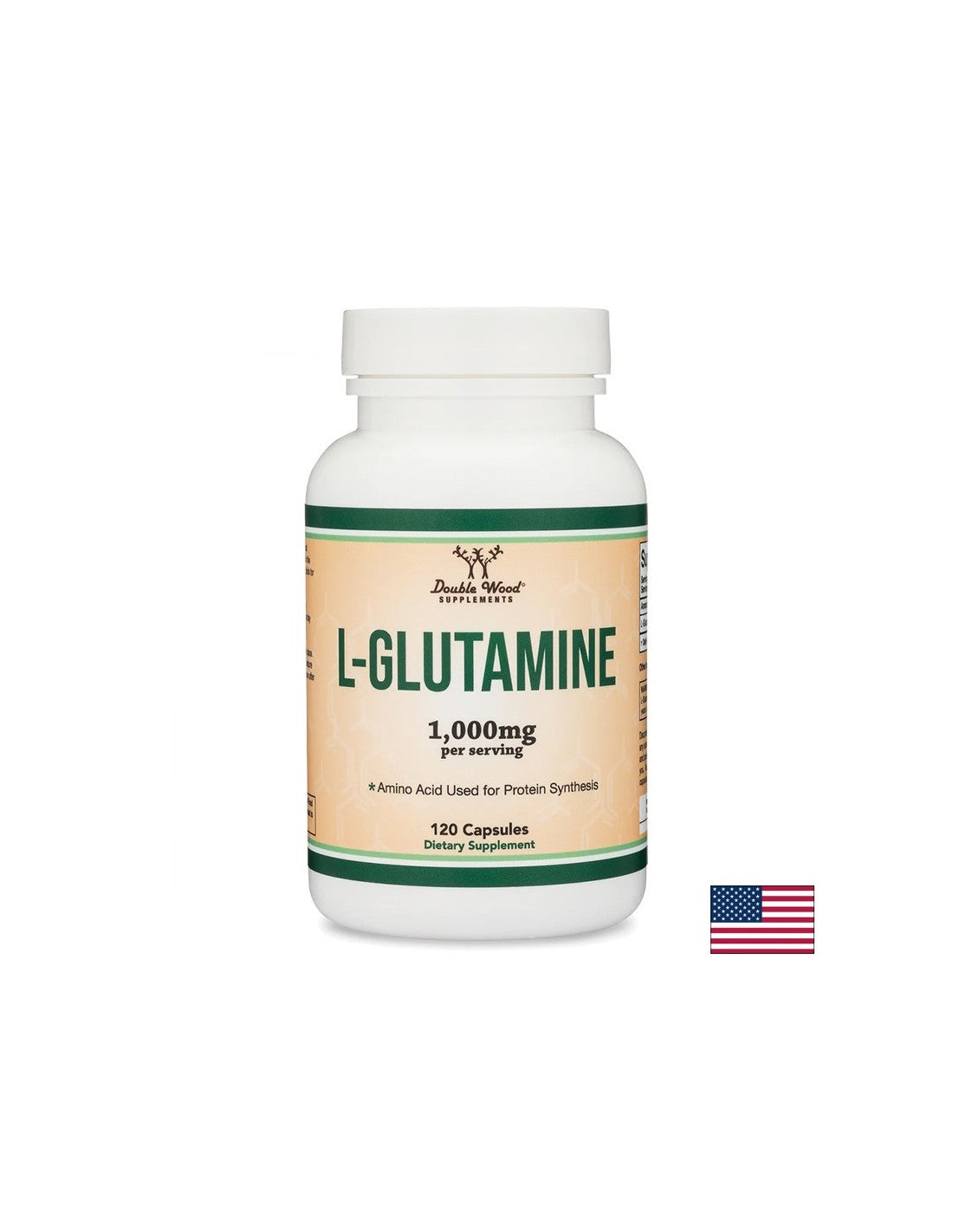 L-Glutamin – für die Darmbarriere und die Muskelgesundheit, 500 mg, 120 Kapseln für 2 Monate Einnahme