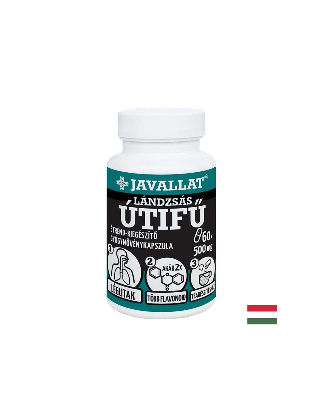 Atmungssystem – Schmalblättrige Wegerich, 500 mg x 60 Kapseln