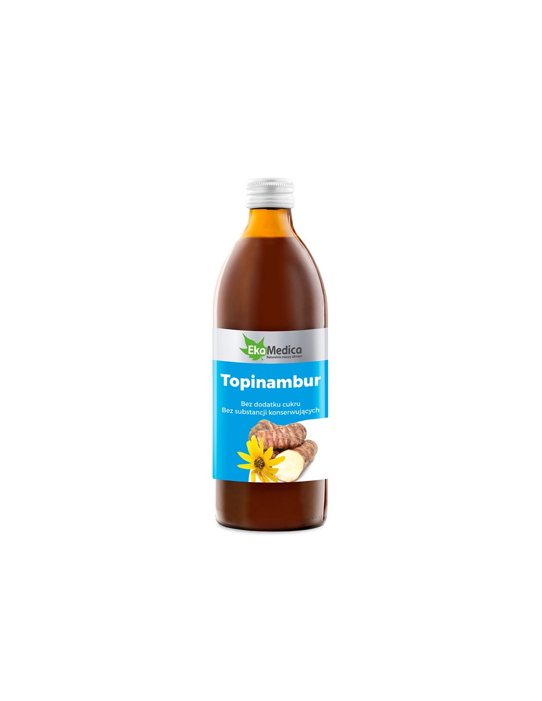Topinambursaft mit Camu-Camu und natürlichem Vit. C – Kontrolle von Blutzucker und Cholesterin, 500 ml, 10 Dosen