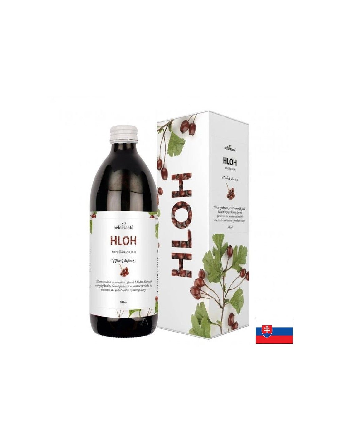 Weißdornsaft – Herztonus und Nervensystem, 500 ml, 10 Dosen