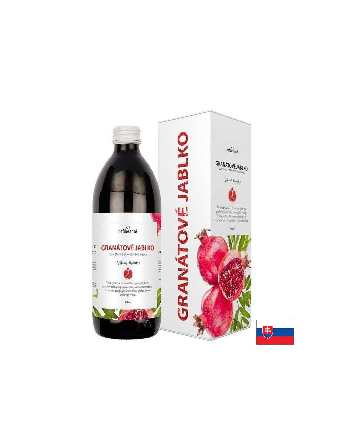 Granatapfelsaft – Antioxidans und Energiestärkungsmittel, 500 ml, 10 Dosen
