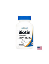 Haare, Haut und Nägel – Biotin, 5000 µg x 150 Softgelkapseln