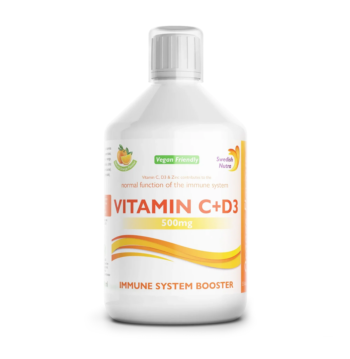 Vitamin C 500 mg + D3 + Zink – 500 ml