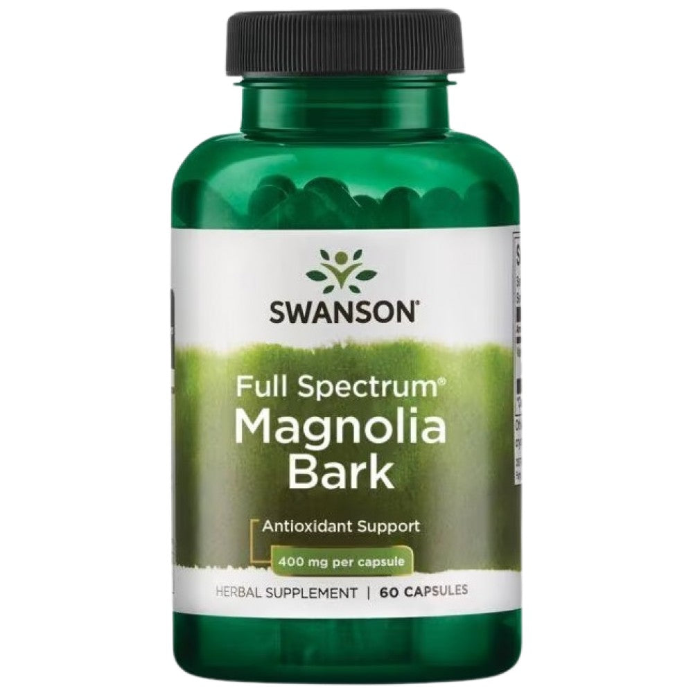 Vollspektrum -Magnolienrinde 400 mg 60 Kapseln