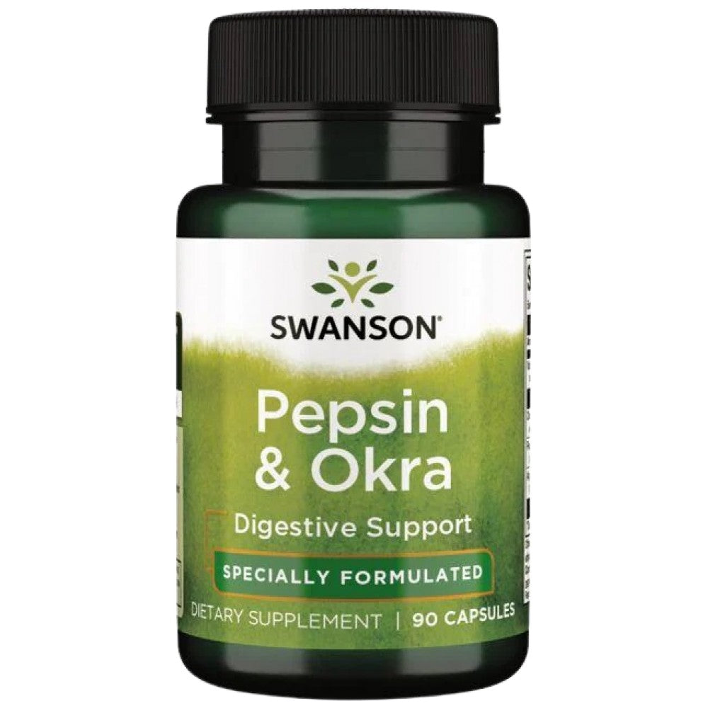 Pepsin und Okra - 90 Kapseln
