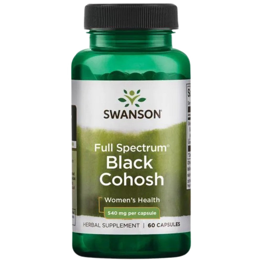 Voller Spektrum schwarzer Cohosh 540 mg - 60 Kapseln