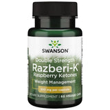 Razberi - K 200 mg | Himbeerketone mit Doppelfestigkeit - 60 Kapseln