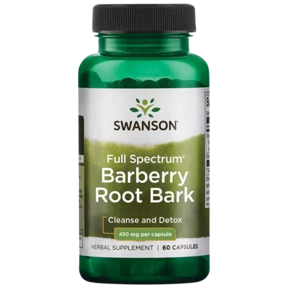 Vollspektrum Barberry Root Rinde 450 mg 60 Kapseln