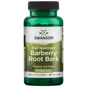 Full Spectrum Barberry Root Bark 450 mg 60 capsules - Nutra Best Europe