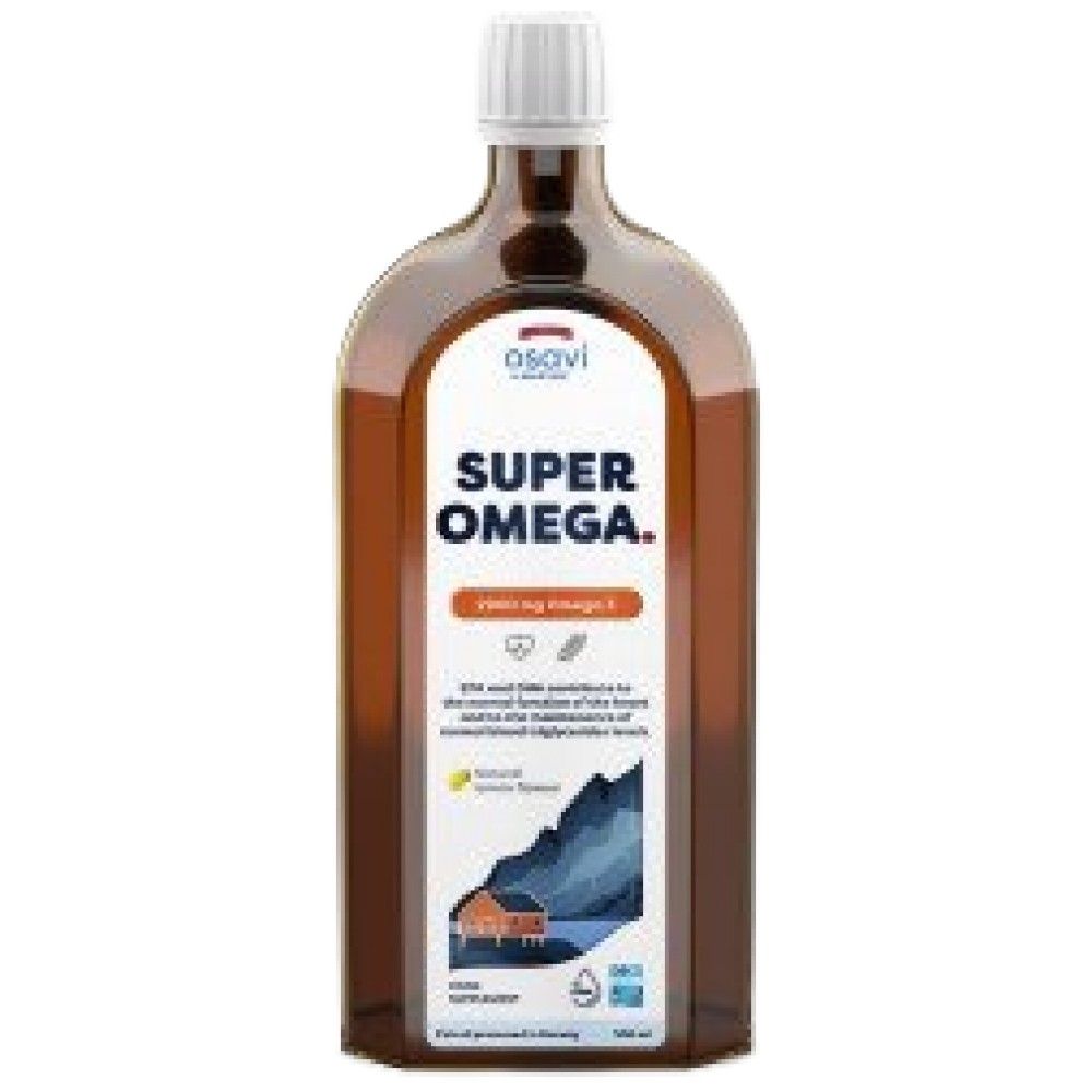 Super Omega Flüssigkeit 2900 mg - 500 ml
