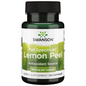 Full Spectrum Lemon Peel 400 mg 60 capsules - Nutra Best Europe