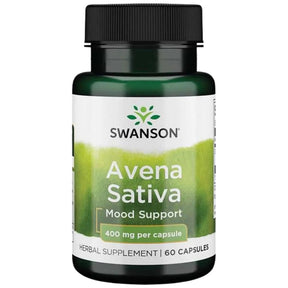 Avena Sativa 400 mg 60 capsules - Nutra Best Europe