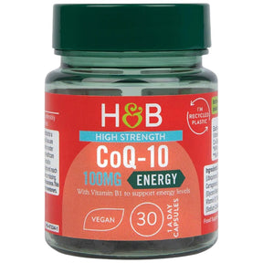 High Strength CoQ-10 100 mg - 30 capsules - Nutra Best Europe