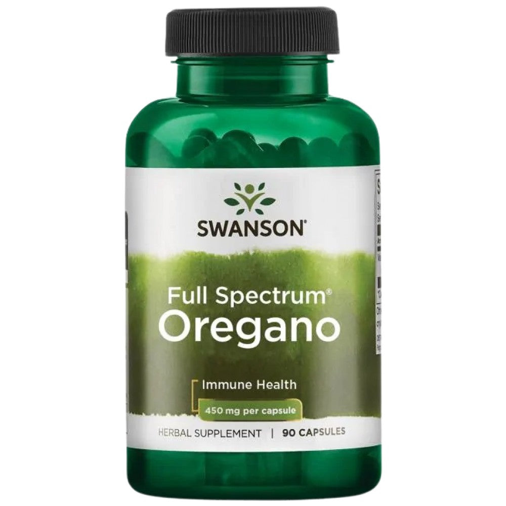 Volles Spektrum Oregano 450 mg 90 Kapseln