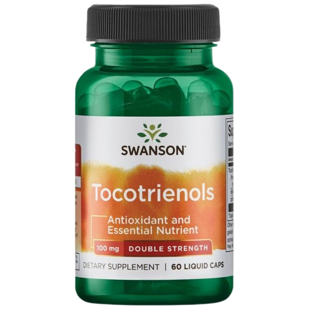 Doppelstärke Tocotrienole 100 mg 60 Gelkapseln