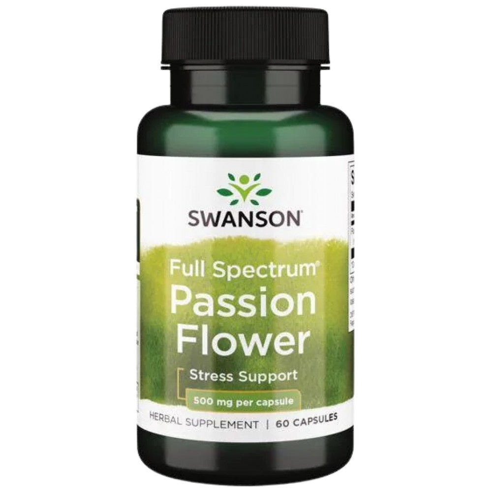 Vollwertige Passionsblume 500 mg 60 Kapseln
