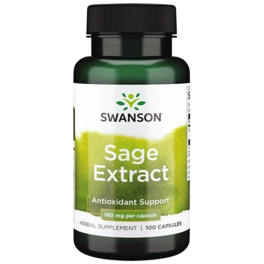 Salbei Extrakt 160 mg 100 Kapseln