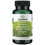 Vollspektrum Kurkuma, Astragalus und Gotu Kola -Komplex 60 Kapseln