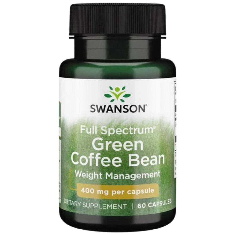 Volles Spektrum grüne Kaffeebohne 400 mg 60 Kapseln