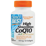 Bester CoQ10 mit Bioperin 100 mg - 60 Gelkapseln