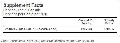Bestes Vitamin C + Quali ™ C 1000 mg - 360 Kapseln