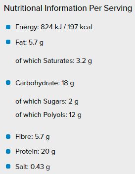 Neuer Schlagproteinriegel / 60 g