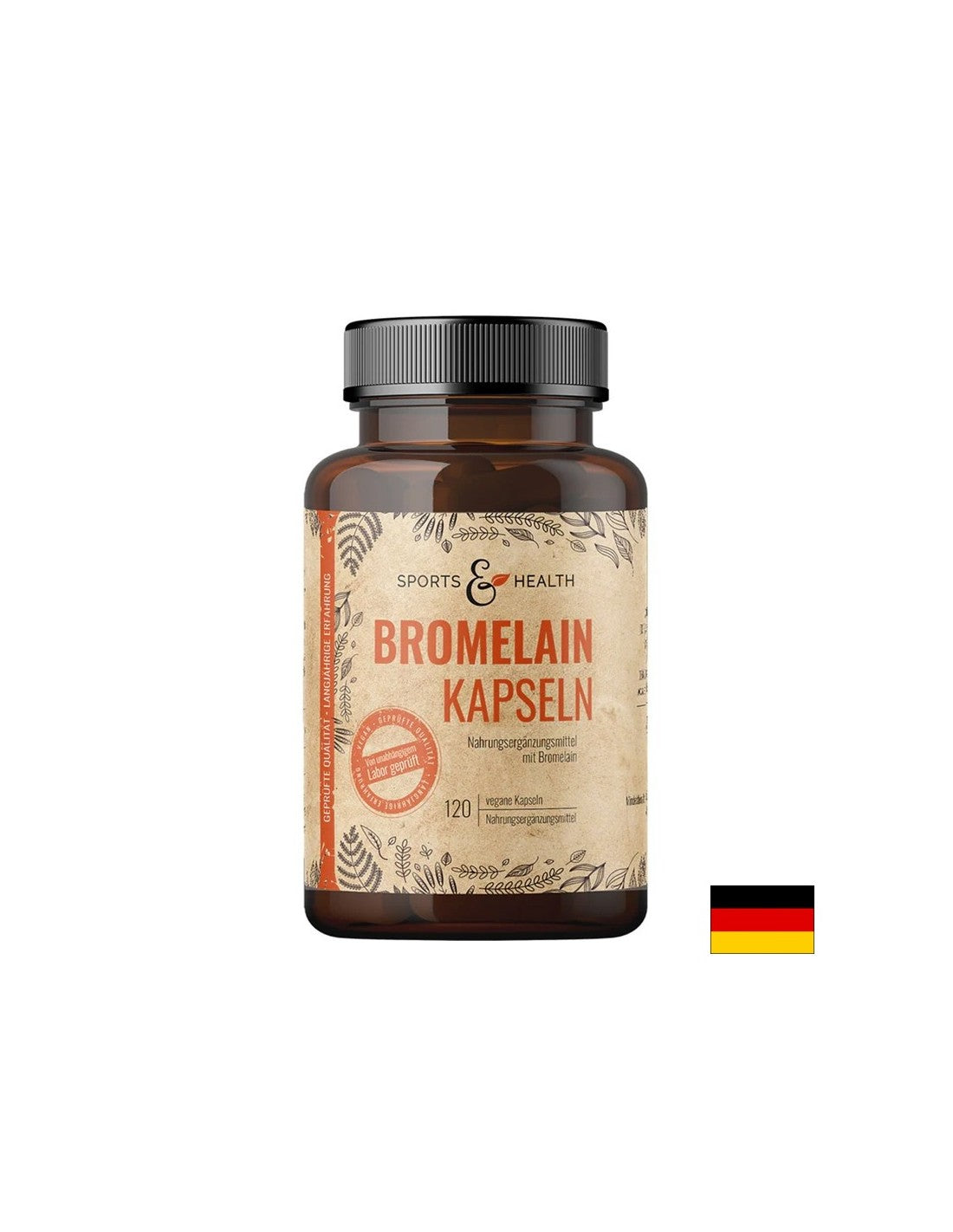 Gute Verdauung – Bromelain, 550 mg x 120 Kapseln