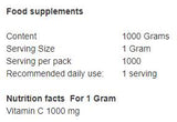 Vitamin C Antioxidant | 100% Vitamin C Pulver - 500 Gramm