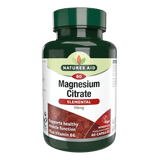 Magnesiumcitrat + Vitamin B6 (elementares Magnesiumcitrat) 119 mg 60 Kapseln Natures Aid