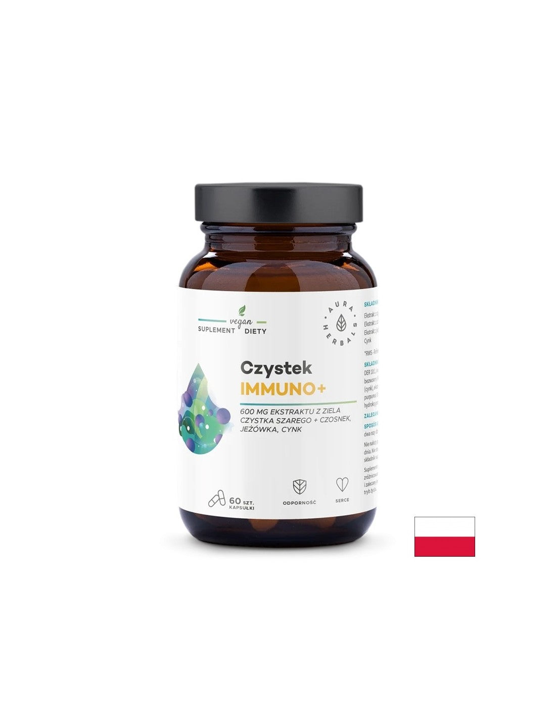 Immuno+ (Kräuterformel + Zink), 60 Kapseln