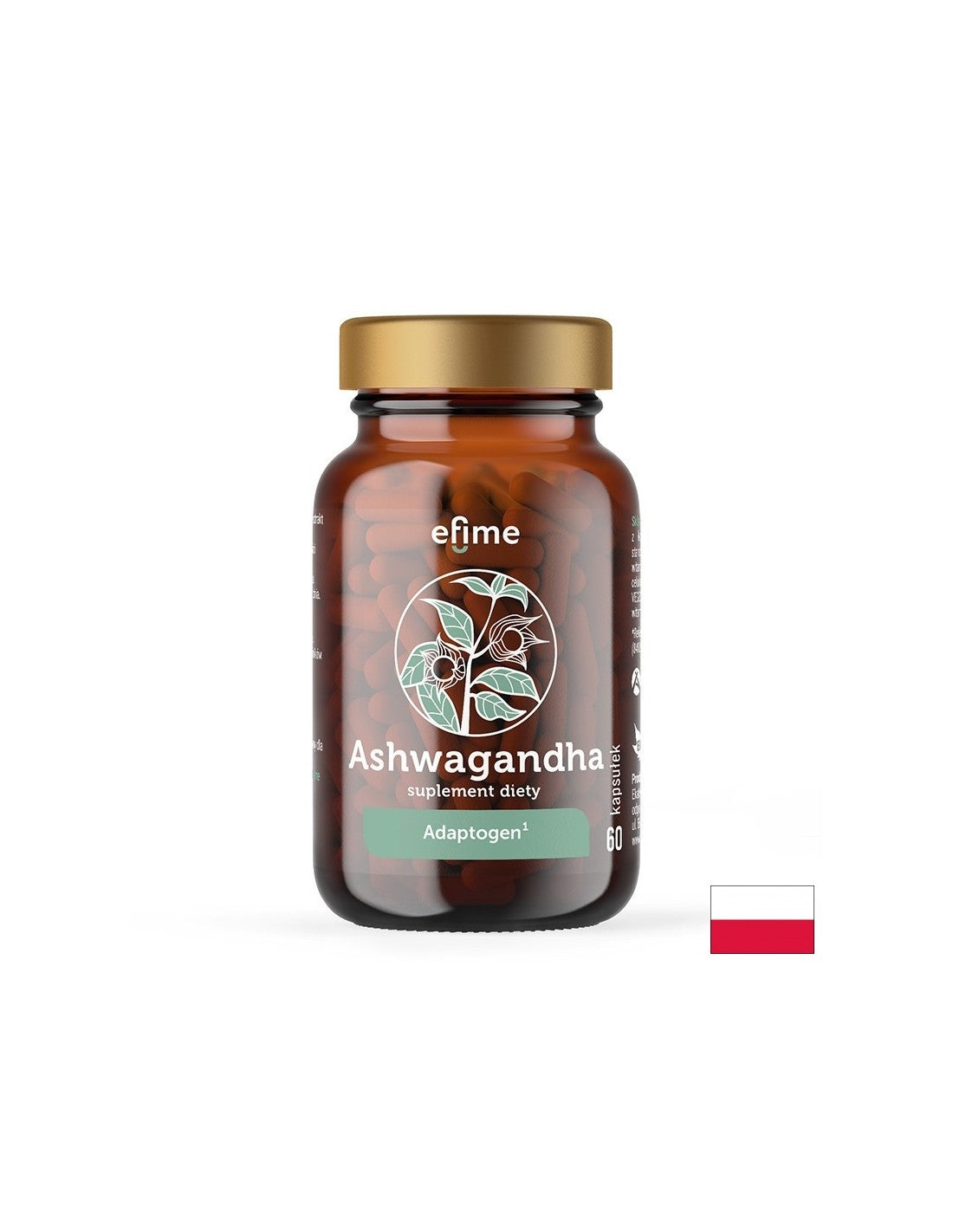 Stress und gute Laune – Ashwagandha, 60 Kapseln EkaMedica